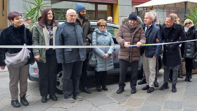 Inaugurata la nuova auto donata da Fondazione Monteparma a UICI Parma  per le  persone con disabilità visiva
