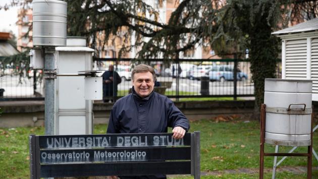  Paolo Fantini   Va in pensione il «re» dell'Osservatorio meteo 