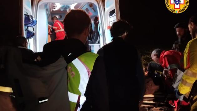 Biker si infortuna in una strada sterrata tra Tordenaso e Marzolara.  Intervengono vigili del fuoco e soccorso alpino