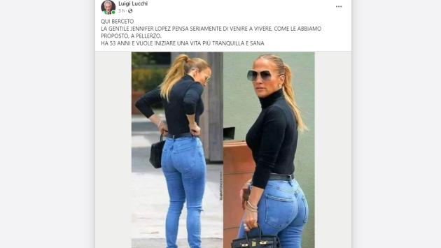 Lucchi non abbandona la "folle" idea e rilancia: "Jennifer Lopez sta pensando di venire a vivere a Pellerzo"