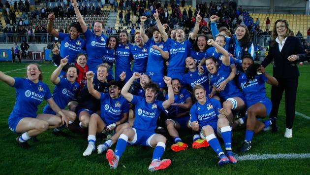 La azzurre al Lanfranchi battono l'Irlanda e portano a casa la prima vittoria del  TikTok Women’s Six Nations