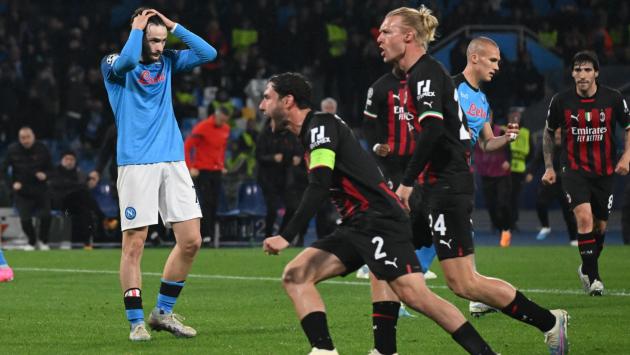 Champions League:iIl Milan pareggia con il Napoli e vola in semifinale