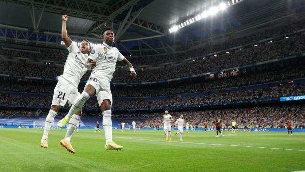 Champions, nell'andata della prima semifinale  pari tra Real Madrid e  Manchester City (1-1)