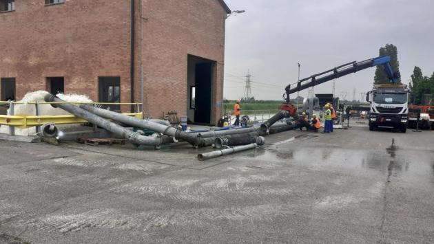 Alluvione, i Consorzi di Bonifica impiegano oltre 100 pompe idrovore