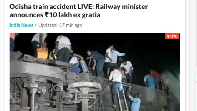 Disastro ferroviario in India: 50 morti, molte persone intrappolate sotto i vagoni