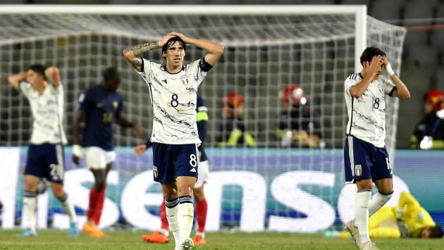 Europei under 21: l'Italia parte con una sconfitta: battuta 2-1 dalla Francia