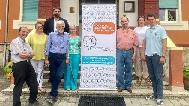 Panocchia: l'asilo Pagani  compie 70 anni  e festeggia con i nuovi giochi