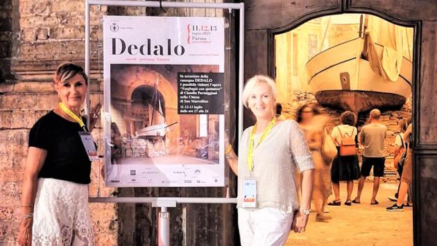 Grazie a Dedalo oltre 1000 visitatori all’apertura straordinaria di San Marcellino per l’opera di Parmiggiani