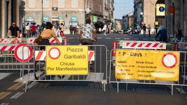 Oggi e domani centro storico riservato ai pedoni