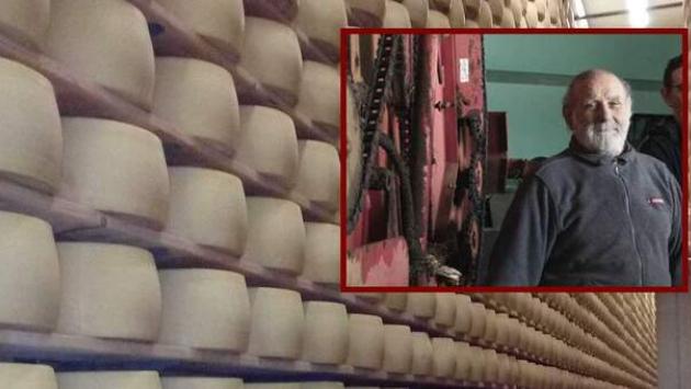 Trovato morto imprenditore schiacciato da forme grana