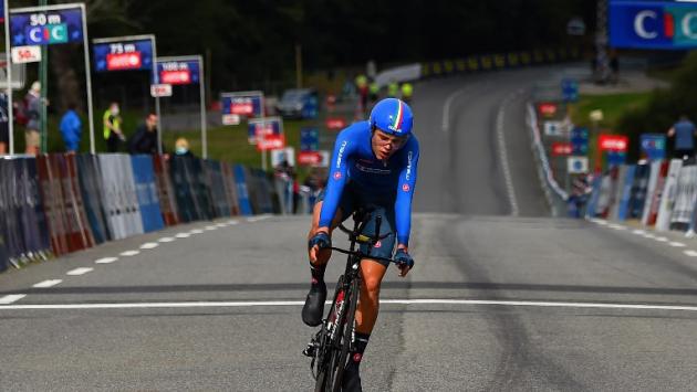Mondiali di Glasgow, arriva un altro oro per l'Italia: Lorenzo Milesi vince la crono under 23 (come Malori nel 2008)