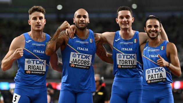 Mondiali la 4X100 italiana con Jacobs vince la sua batteria e va in finale