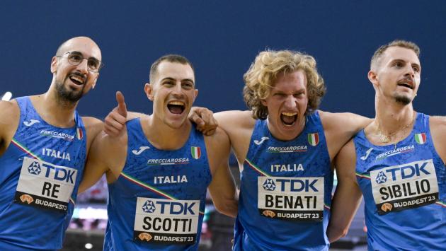 La 4x400 maschile con Scotti e quella femminile con Folorunso in finale