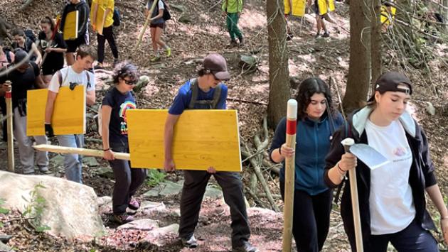Campi di volontariato in montagna: un'esperienza che entra nel cuore