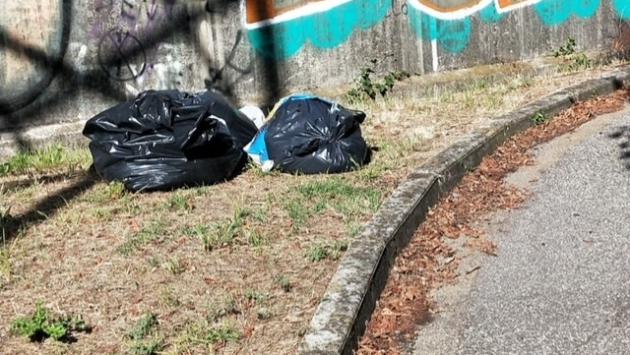 Degrado pista ciclabile
