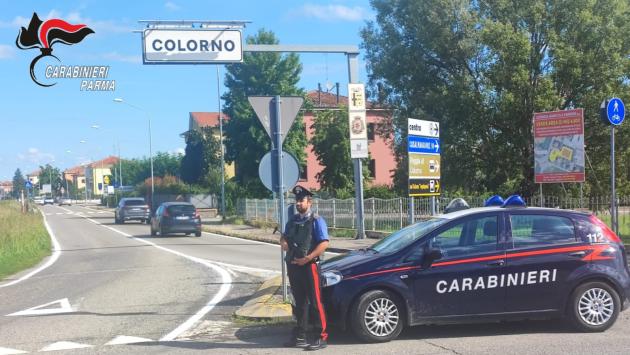 Colorno: due denunciati