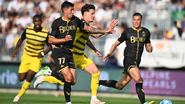 Venezia-Parma 2-1 al 63'. Segna Tessmann  