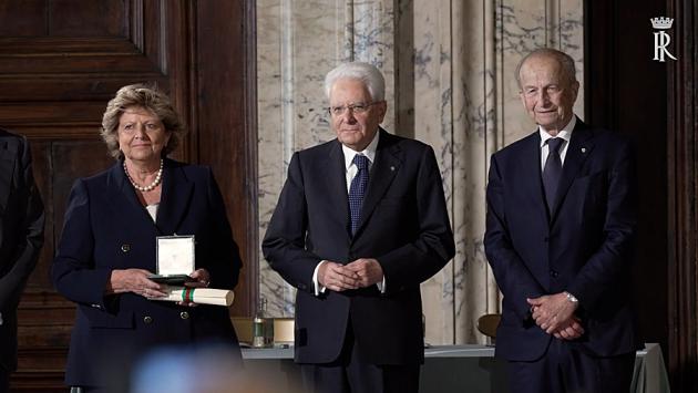 L'armatrice al Quirinale
