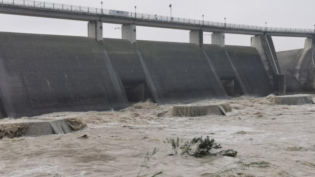 Piena del Parma, trattenuti 8 milioni di metri cubi nella cassa di espansione di Marano