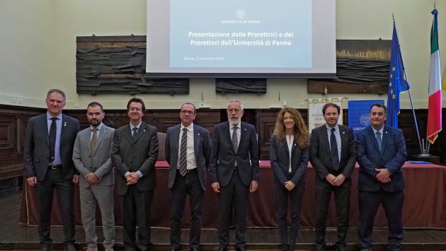 Ecco i nuovi Prorettori e le nuove Prorettrici dell’Università di Parma