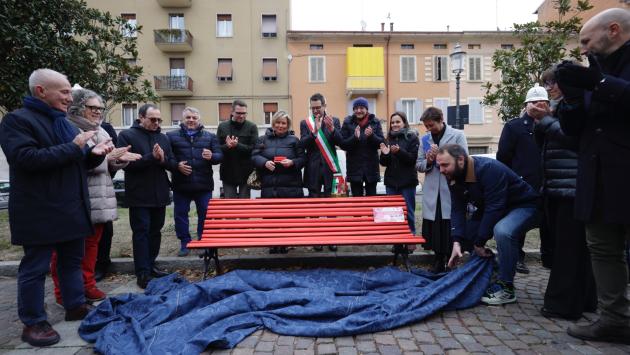Panchina rossa piazzale Matteotti