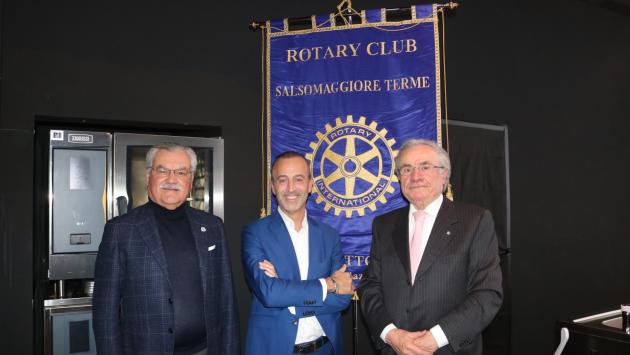 Il Rotary di Salsomaggiore ha incontrato Nicola Bertinelli, presidente del Consorzio del Parmigiano Reggiano
