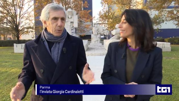 Barilla "vola" nello spazio, le telecamere del Tg1 a Pedrignano per spiegare come gli astronauti nella missione mangeranno fusilli made in Parma... al dente
