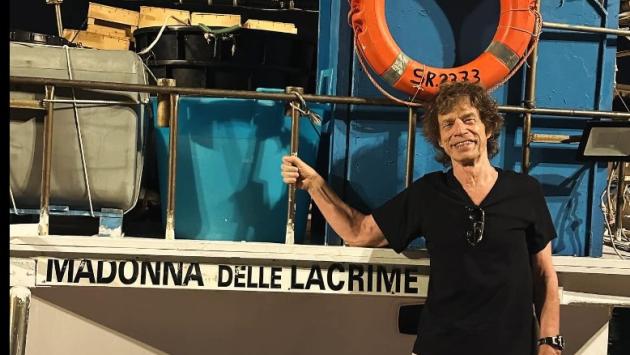 Mick Jagger a Siracusa
