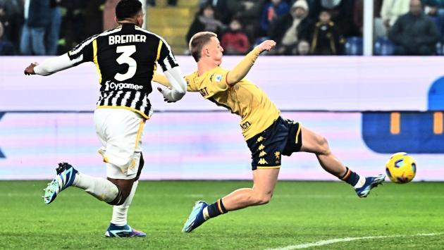 Genoa-Juventus 1-1, la Vecchia Signora non scavalca l'Inter in classifica 