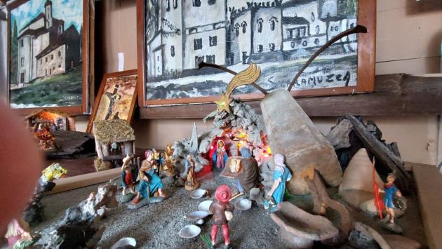 A San Secondo Parmense i presepi del Po e i quadri di Vittorio Scaramuzza 