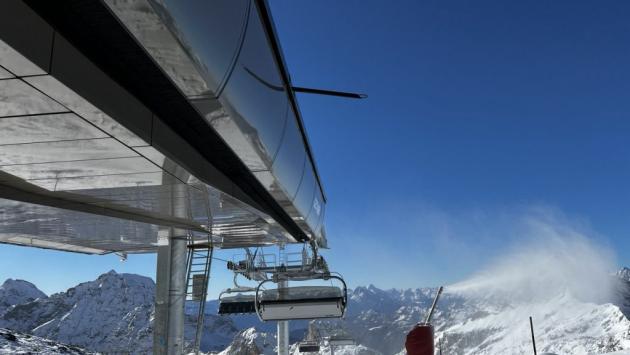 Cervinia, danneggiato con un flessibile il cavo della seggiovia Cielo Alto