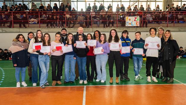 Premiati i bravissimi della Solari: undici usciti con «10» e «10 e lode»