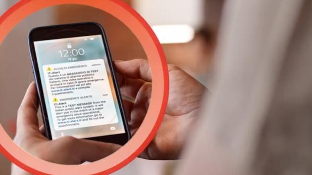 Incidente industriale, mercoledì 24 dalle 12 alle 13, sperimentazione a Modena con It-Alert - Le mappe