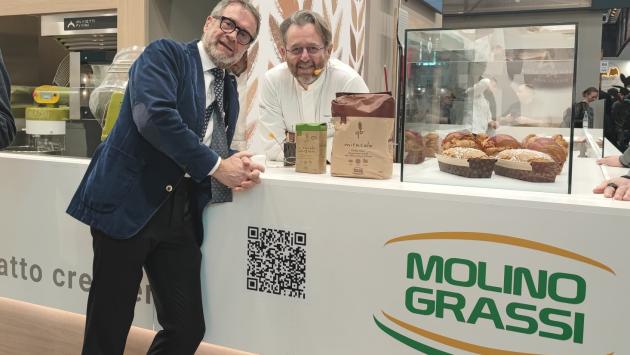 Molino Grassi al Sigep con la Farina del Miracolo