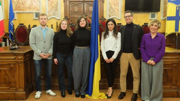 Candidatura di Parma  a capitale europea dei giovani 2027, il sindaco Guerra incontra una delegazione di Leopoli