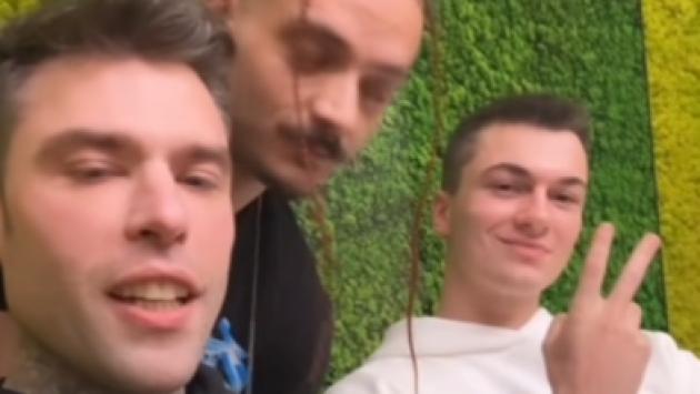 Matteo ospite di  Fedez al muschio selvaggio 