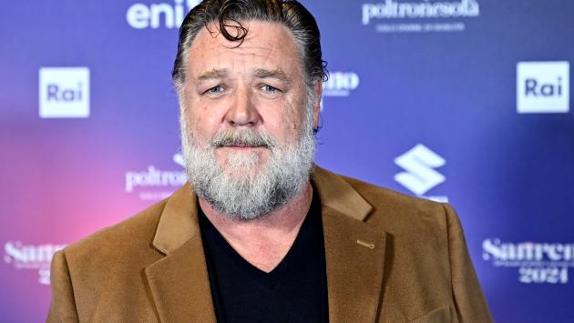 Russell Crowe è a Sanremo, stasera sarà ospite del Festival 