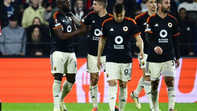 Europa League, la Roma strappa un importante pareggio a Rotterdam con il Feyenoord (1-1)