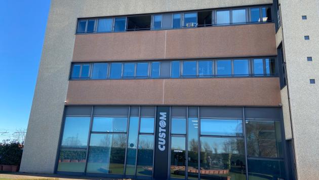 La sede dell'azienda Custom 