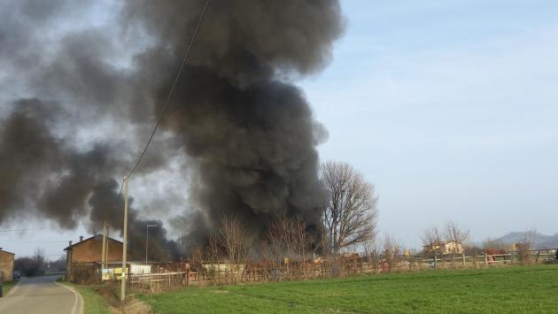 Salsomaggiore, incendio in un maneggio di Scipione. Cavalli tratti in salvo