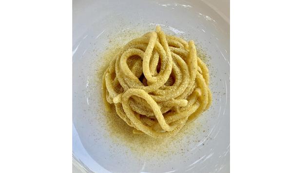 Spaghetti al limone Il Fiore Sardo si esalta