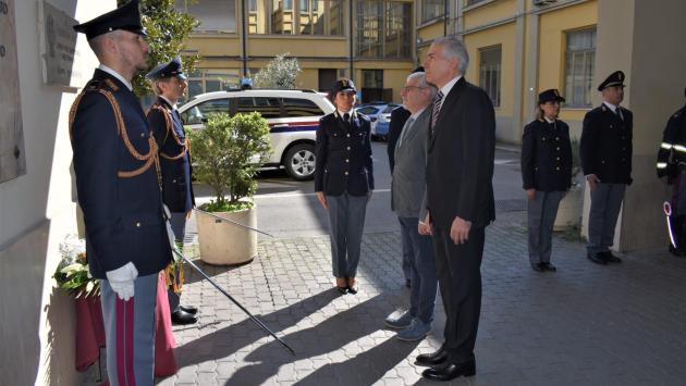 Commemorazione del  46 ^ anniversario della strage di via Fani