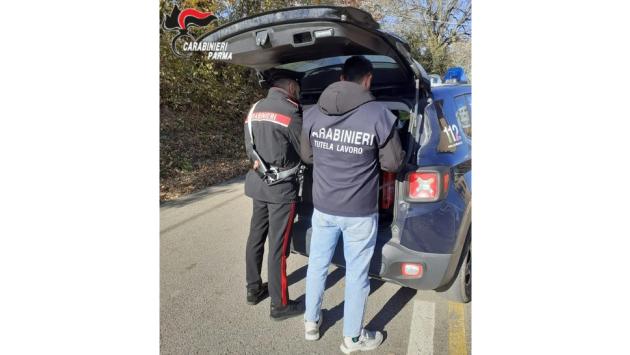 Carabinieri controlli con l'ispettorato del lavoro 