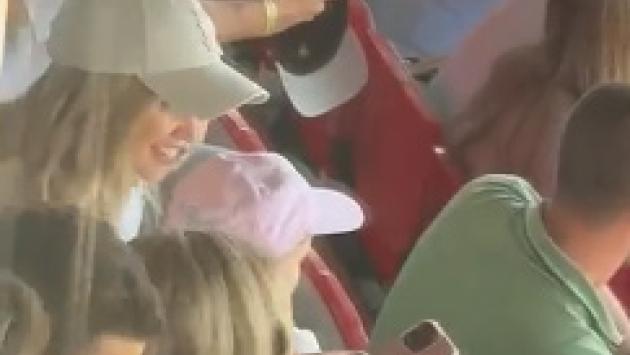 Chiara Ferragni torna in pubblico: era allo stadio Zini di Cremona per la partita