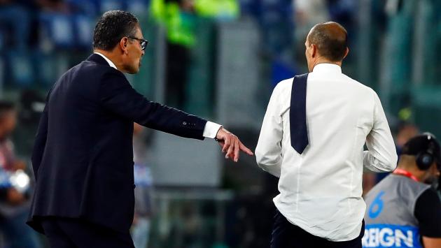 Alta tensione tra la Juventus e Allegri (che si è preso due giorni di squalifica), ma niente esonero anticipato. La società: "Siamo contrariati". E la Figc apre un'inchjesta sulla lite con il direttor