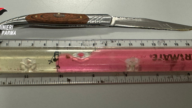 Parma: importuna due ragazze, fermato e denunciato un 26enne trovato in possesso di un coltello a serra manico