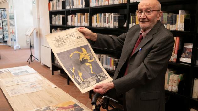 Parma, donata alla Biblioteca Civica  la  collezione di riviste storiche di Ivo Ferraguti