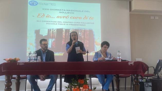 Dare sollievo: alle Piccole Figlie un incontro sulle cure palliative