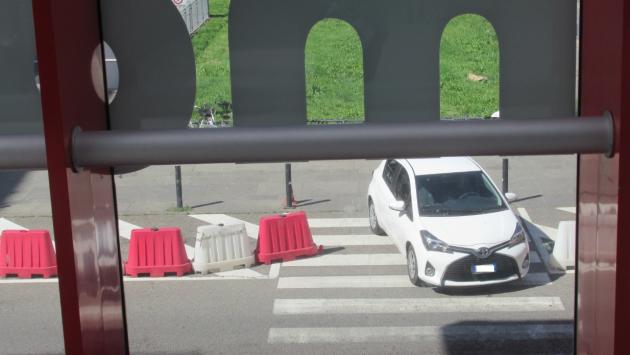 Sosta «creativa» in stazione
