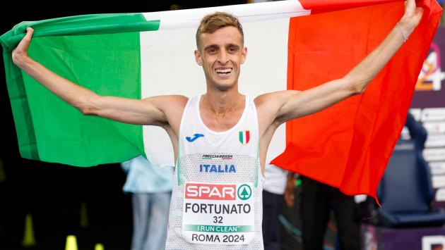 Europei di Roma: l'azzurro Fortunato medaglia di bronzo nella marcia 20 km